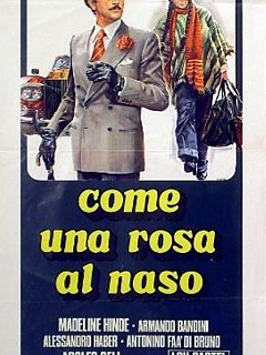 Armando Bandini Come Una Rosa Al Naso Locandina Cinema 1976
