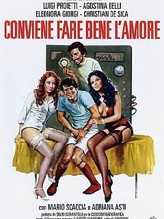 Armando Bandini Conviene Fare Bene L Amore Locandina Cinema 1975