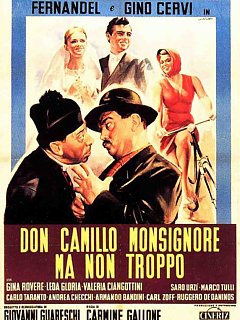 Armando Bandini Don Camillo Mon Signore Ma Non Troppo Locandina Cinema 1961