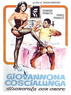 Armando Bandini Giovannona Coscialunga Disonorata Con Onore Locandina Cinema 1973
