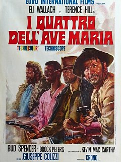 Armando Bandini I Quattro Dell Ave Maria Locandina Cinema 1968