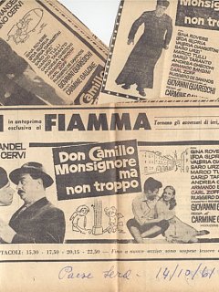 Armando Bandini In Don Camillo Monsignore Ma Non Troppo Cinema 1961