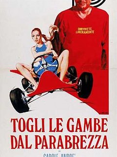 Armando Bandini Togli Le Gambe Dal Parabrezza Locandina Cinema 1969