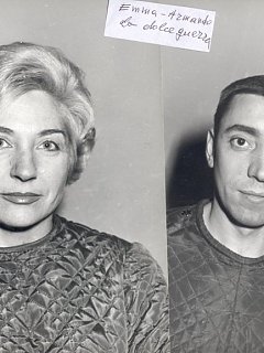 Emma Fedeli Con Armando Bandini Foto Di Scena Della Commedia La Dolce Guerra 1963