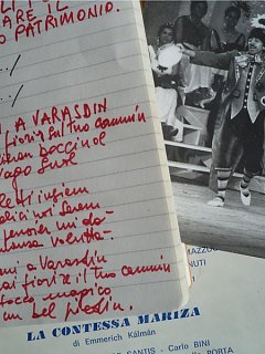 Armando Bandini In La Contessa Marzia Foto E Appunti Operetta 1974