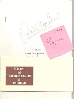 Armando Bandini Programma Radiofonico 9 Radio 1988