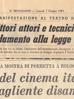 Armando Bandini Articoli Sulla Sai 1965