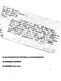 Armando Bandini Invita A Iscriversi Alla Sai Su Un Biglietto Di Fortuna 1963