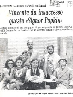 Armando Bandini Cast Della Commedia Popokin 1992