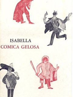 Armando Bandini Copertina Della Commedia Isabella Comica Gelosa 1961