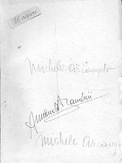 Armando Bandini Copione Della Commedia Michele Arcangelo Spiega Un Delitto 1965