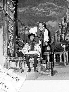Armando Bandini Foto Di Scena Della Commedia Il Negromante 1962