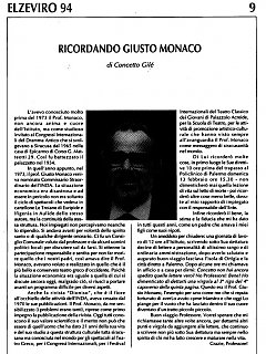 Armando Bandini Il Saluto A Giusto Monaco Per Acarnesi Al Teatro Greco Di Siracusa 1994