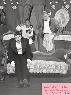 Armando Bandini In Una Domanda Di Matrimonio Di Cecov Foto Di Scena 2 1960