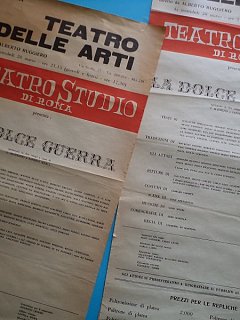 Armando Bandini Locandina 2 Della Commedia La Dolce Guerra 1963