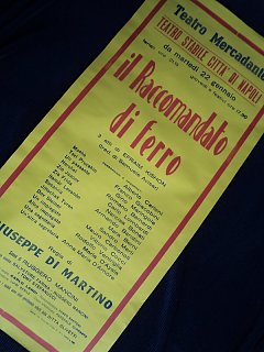 Armando Bandini Locandina Della Commedia Il Raccomandato Di Ferro 1962