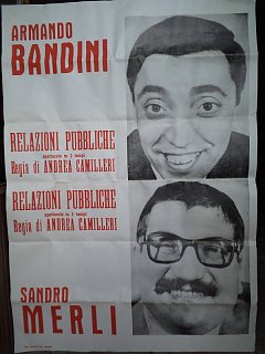 Armando Bandini Locandina Della Commedia Relazioni Pubbliche 1965