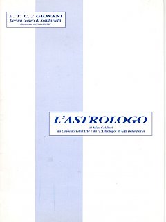 Armando Bandini Programma Di Sala Della Commedia L Astrologo 1998