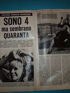 Armando Bandini Recensione Della Commedia Relazioni Pubbliche 1965