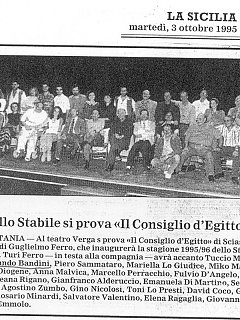 Armando Bandini Recensione2 Di Consiglio D Egitto 1995