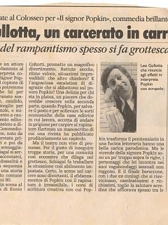 Armando Bandini Recensione3 Della Commedia Popokin 1992