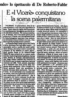 Armando Bandini Recensione7 Della Commedia I Vicere 1994