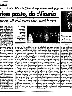 Armando Bandini Recensione8 Della Commedia I Vicere 1994