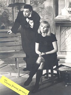 Armando Bandini Scena Della Commedia Pomme Pomme Pomme Al Nuovo Teatro Delle Muse Roma 1965