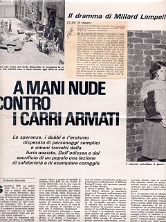 Armando Bandini In Il Muro Dramma Di Millard Lampell Televisione 1970