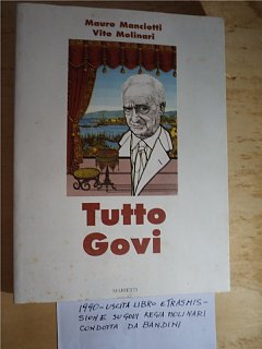 Armando Bandini Libro E Trasmissione Tutto Govi Televisione 1990